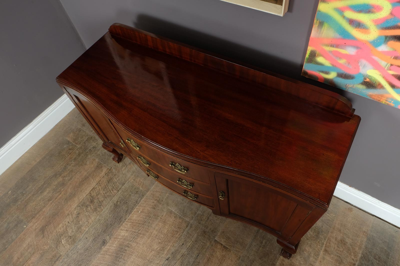 Vintage Georgian Style Mahogany Sideboard