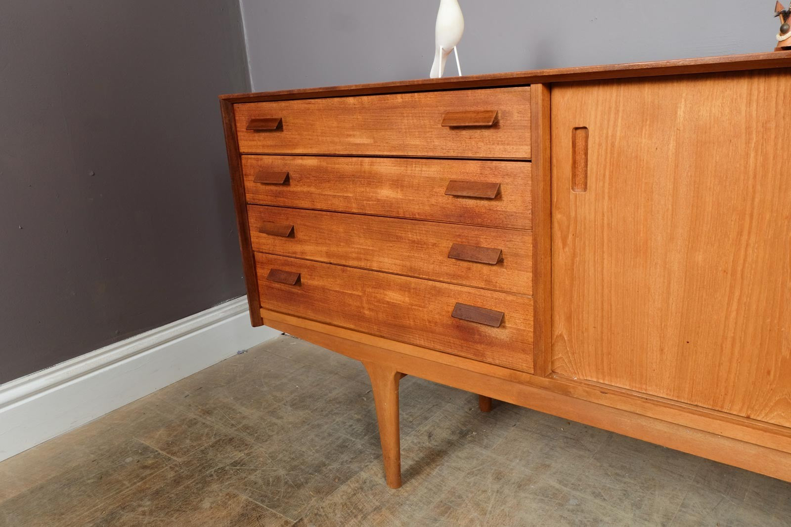 Rare Vintage G Plan Teak Mid Century Sideboard - by Richard Young