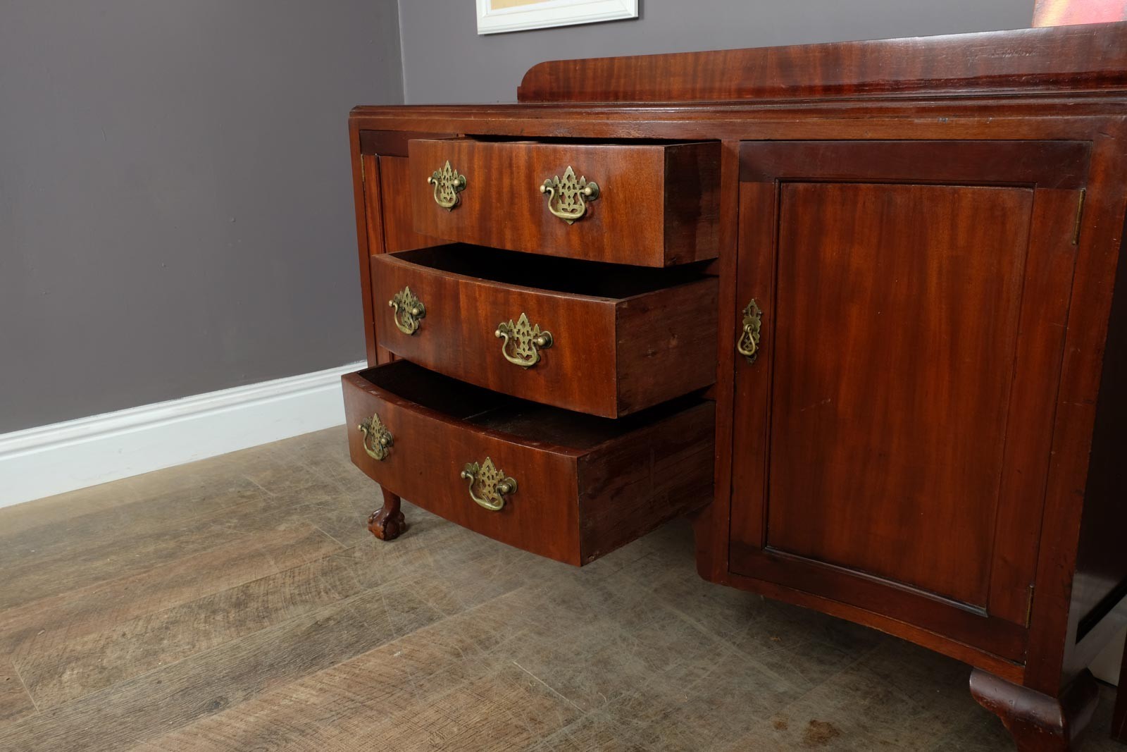 Vintage Georgian Style Mahogany Sideboard
