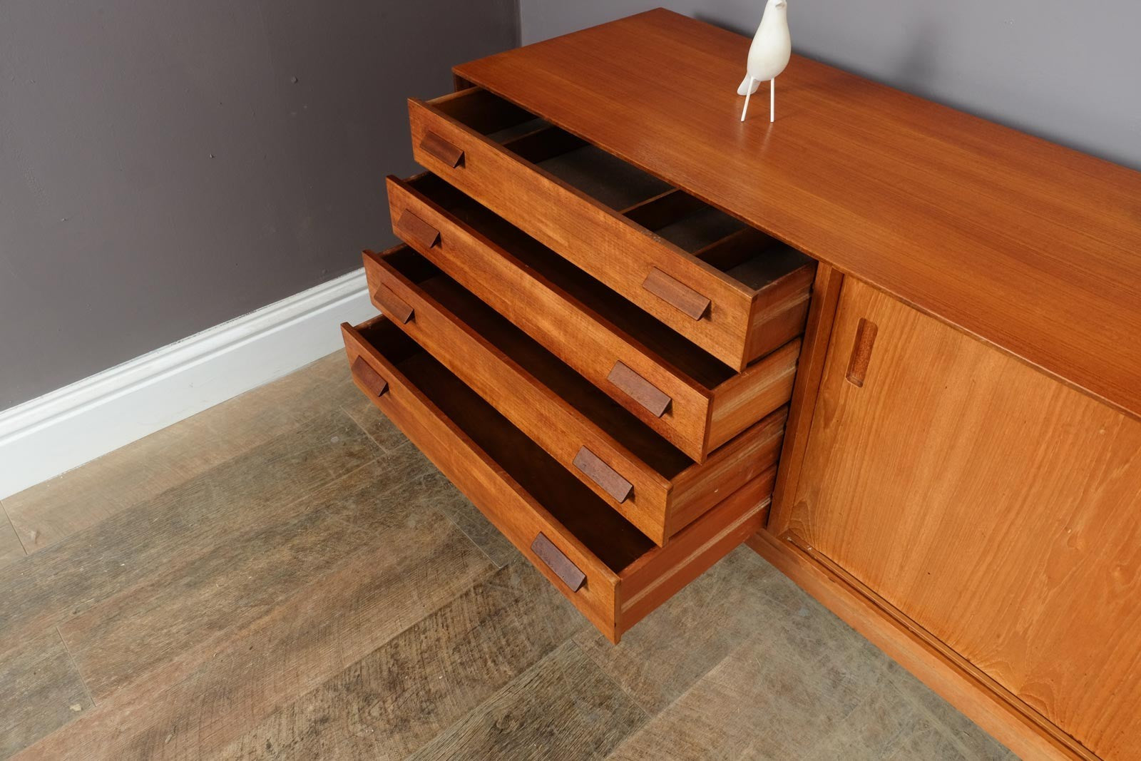 Rare Vintage G Plan Teak Mid Century Sideboard - by Richard Young