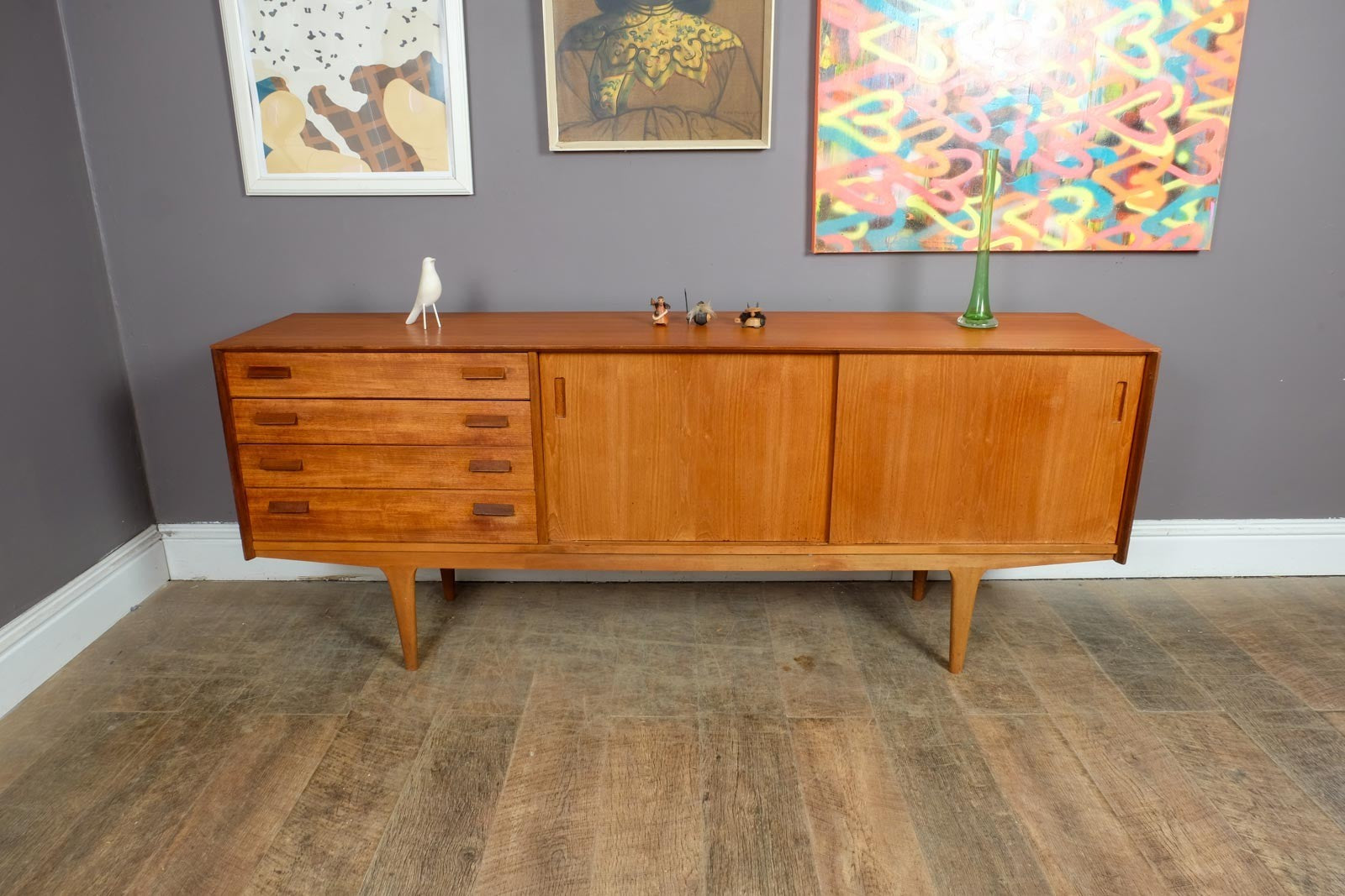 Rare Vintage G Plan Teak Mid Century Sideboard - by Richard Young