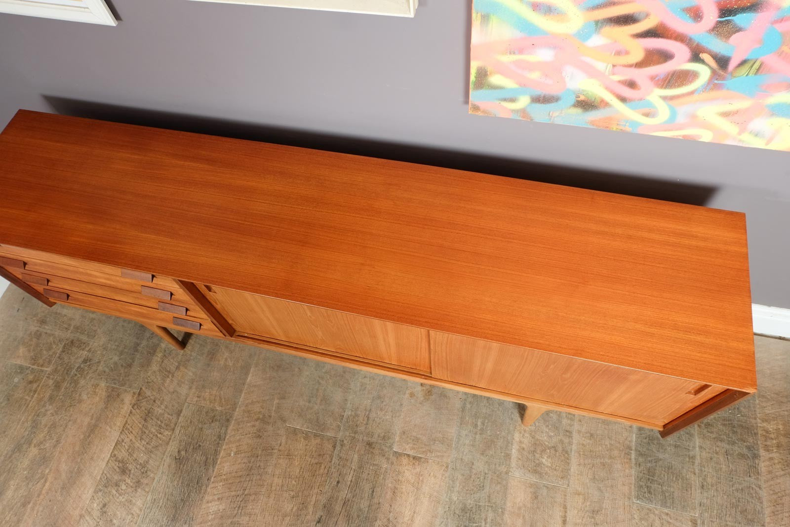 Rare Vintage G Plan Teak Mid Century Sideboard - by Richard Young
