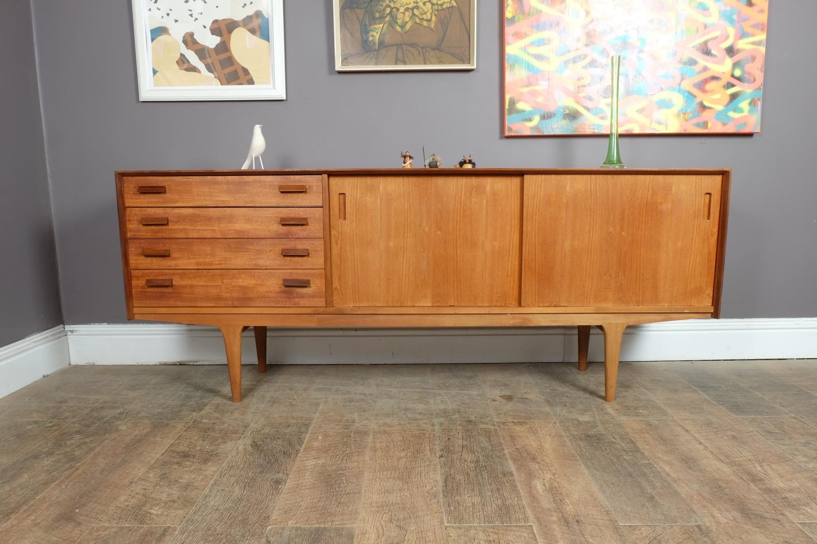 Rare Vintage G Plan Teak Mid Century Sideboard - by Richard Young