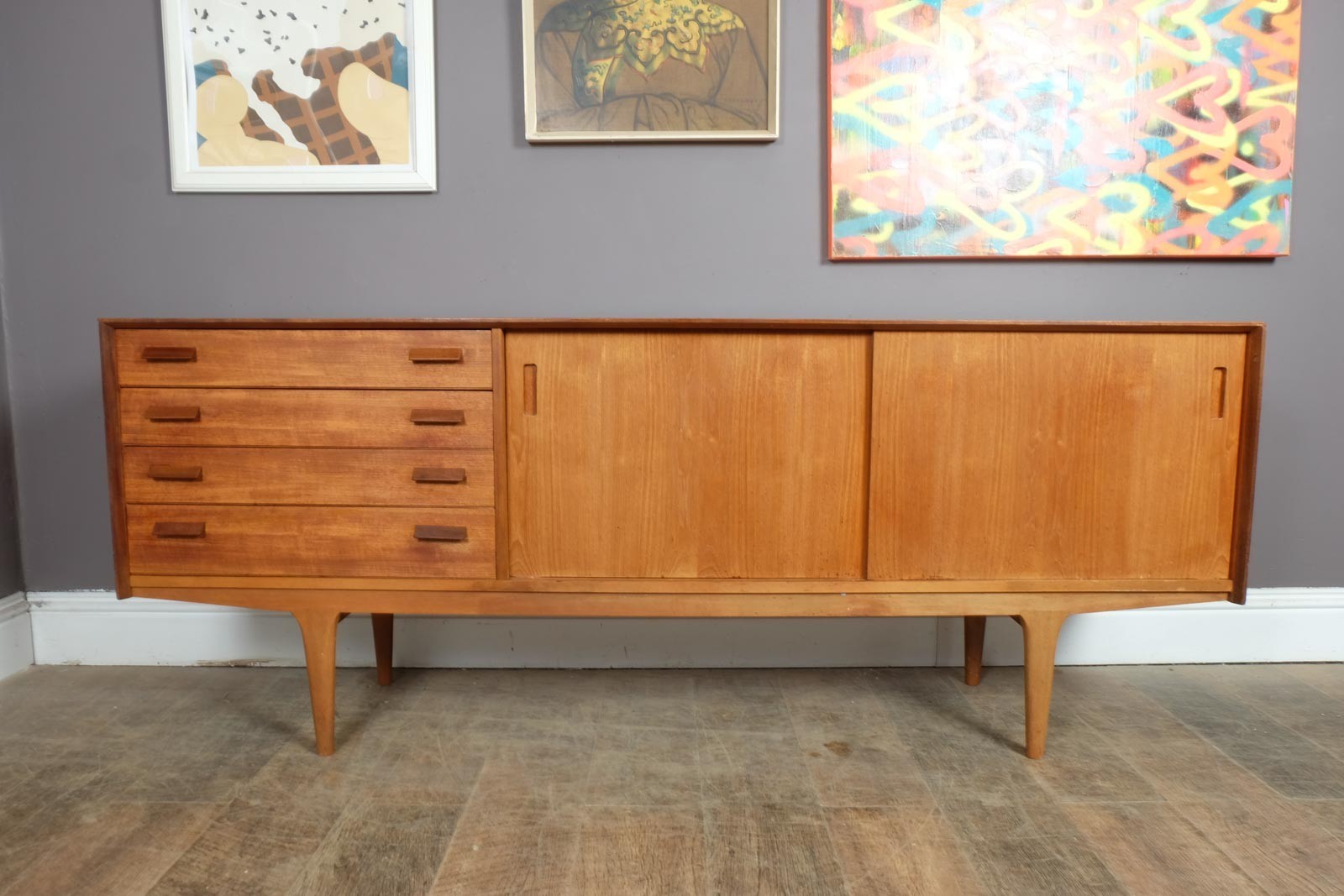 Rare Vintage G Plan Teak Mid Century Sideboard - by Richard Young