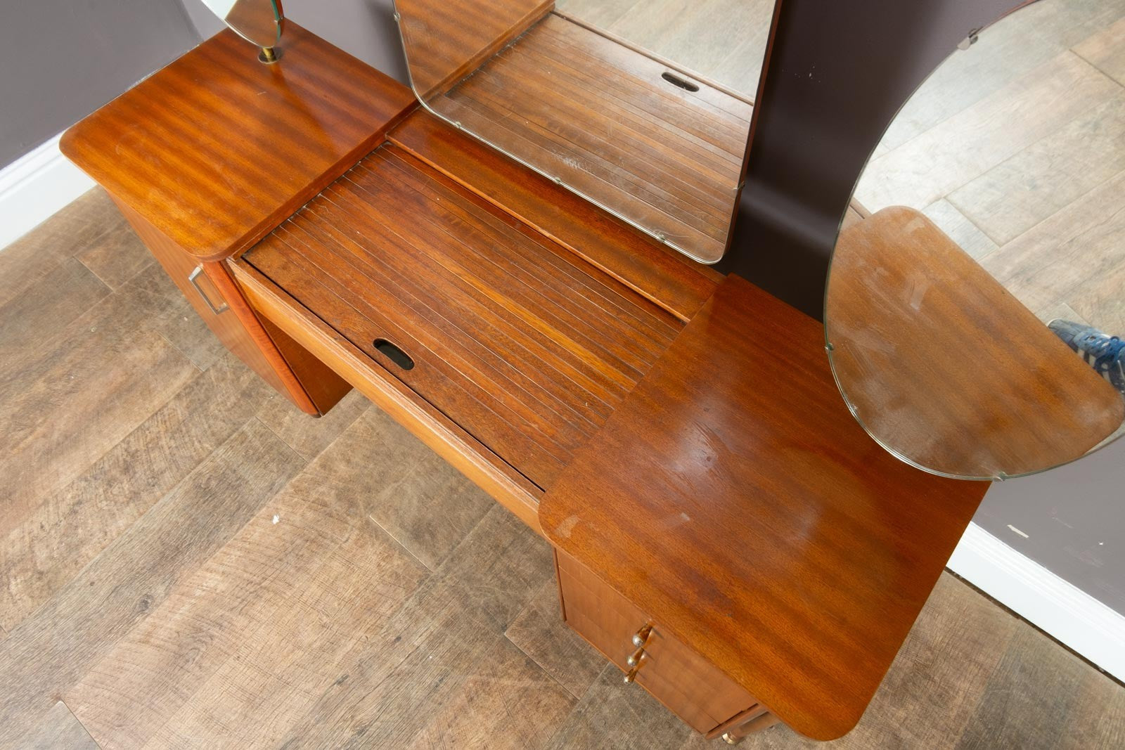 Vintage Mid Century Teak Dressing Table 1960s