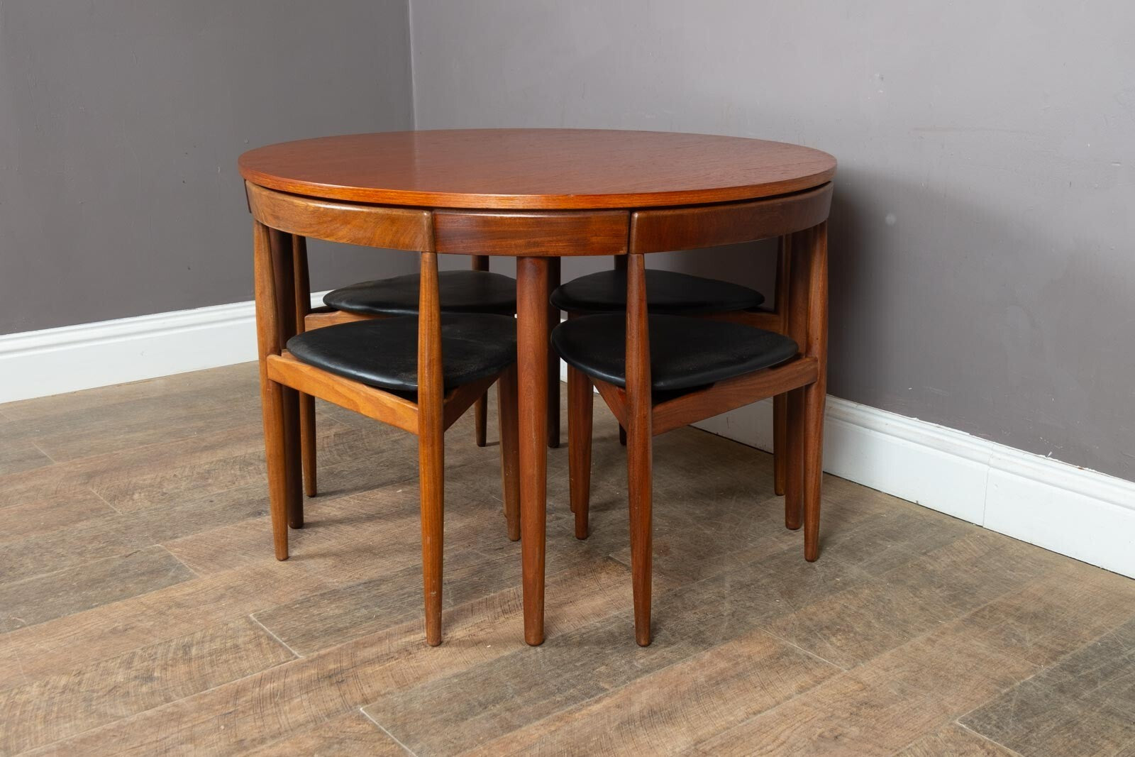 Vintage Frem Rojle Hans Olsen Dinette Dining Set Table and Chairs