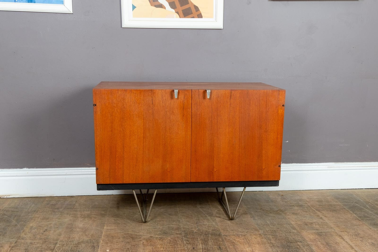 Vintage Small Teak Mid Century Sideboard by John and Sylvia Reid for Stag
