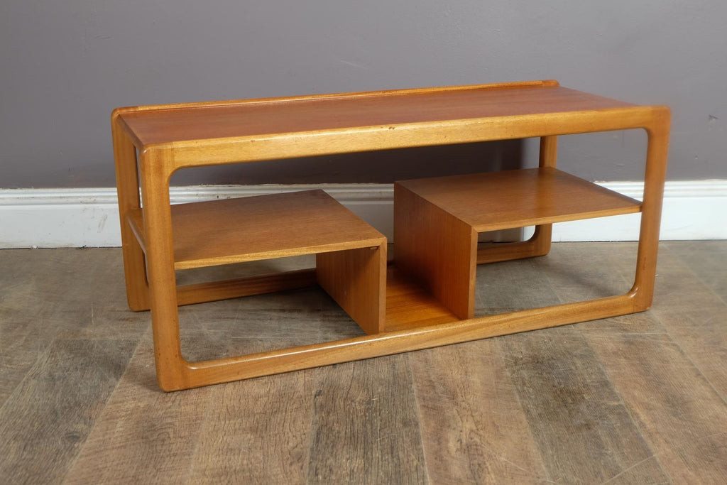 Vintage Retro Mid Century Teak Coffee Table by McIntosh