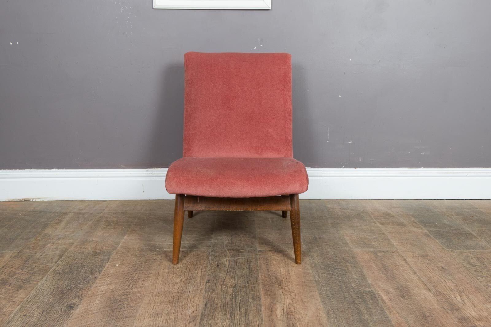 Vintage Retro Parker Knoll Low Bedroom Chair Model