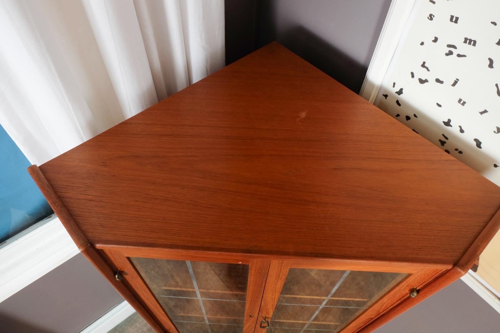 Vintage Retro Danish Teak Corner Unit by P. Rimme's Møbelfabrik