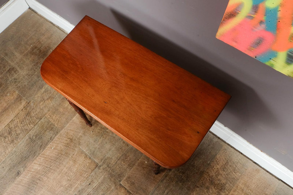 Vintage Retro Flip Top Console Table
