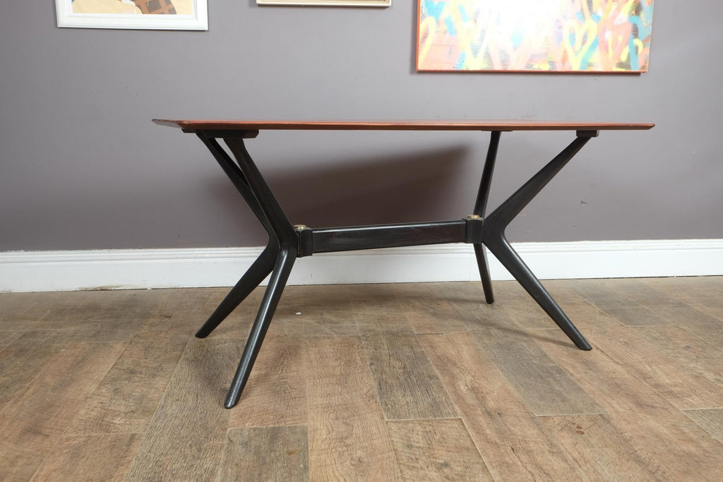 Vintage Retro G Plan Librenza Helicopter Plank Dining Table