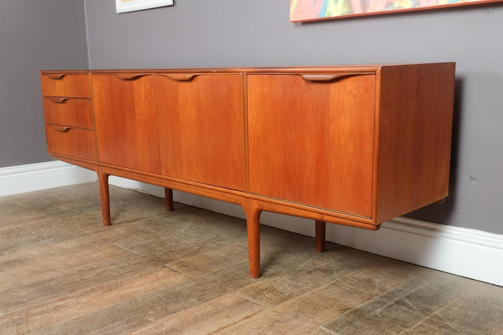 Vintage Retro Large Teak Mid Century Sideboard by McIntosh