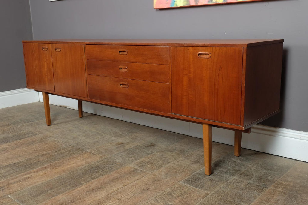 Vintage Retro Mid Century Large Teak Sideboard by Avalon