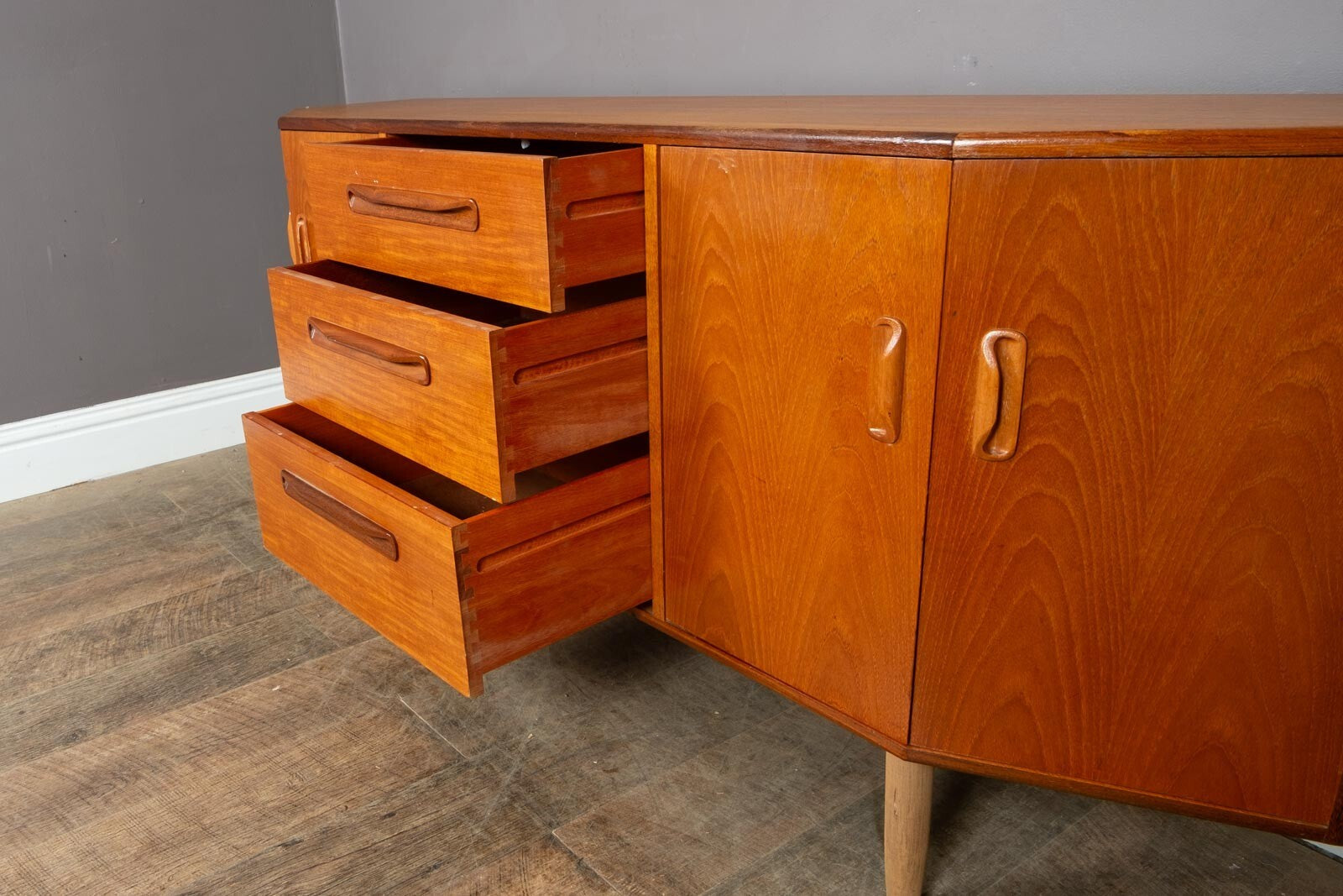 Vintage Retro G Plan Fresco Upcycled Teak Sideboard