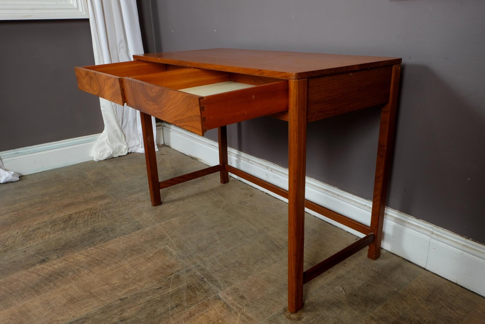 Vintage Retro Mid Century Teak Console Table by McIntosh