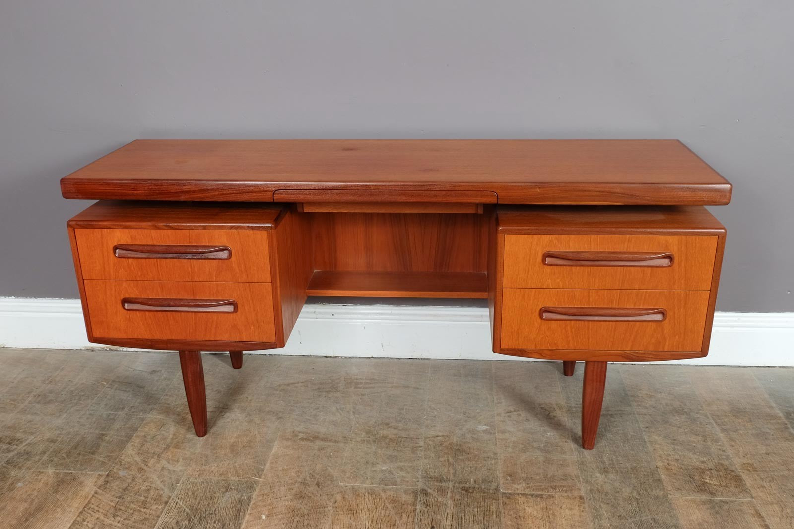 Vintage Retro G Plam Fresco Teak Dressing Table Desk