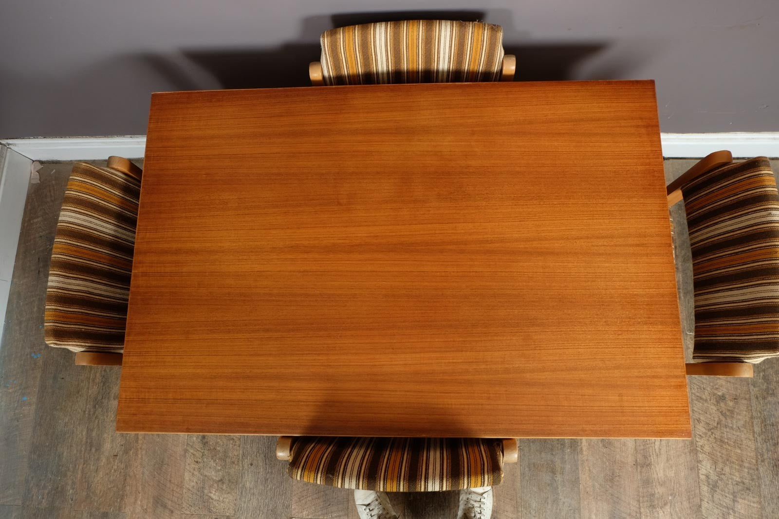 Vintage Retro Extending Teak Dining Table and 5 Chairs