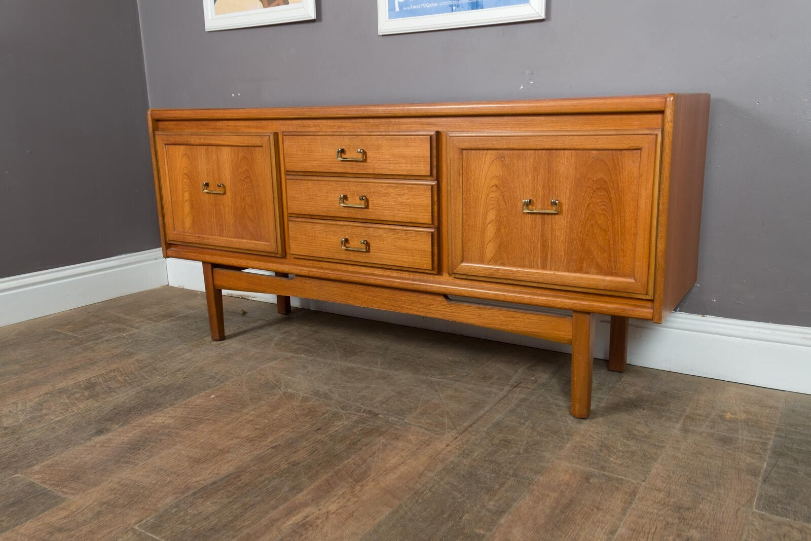 Vintage Retro Mid Century Teak Scandi Sideboard