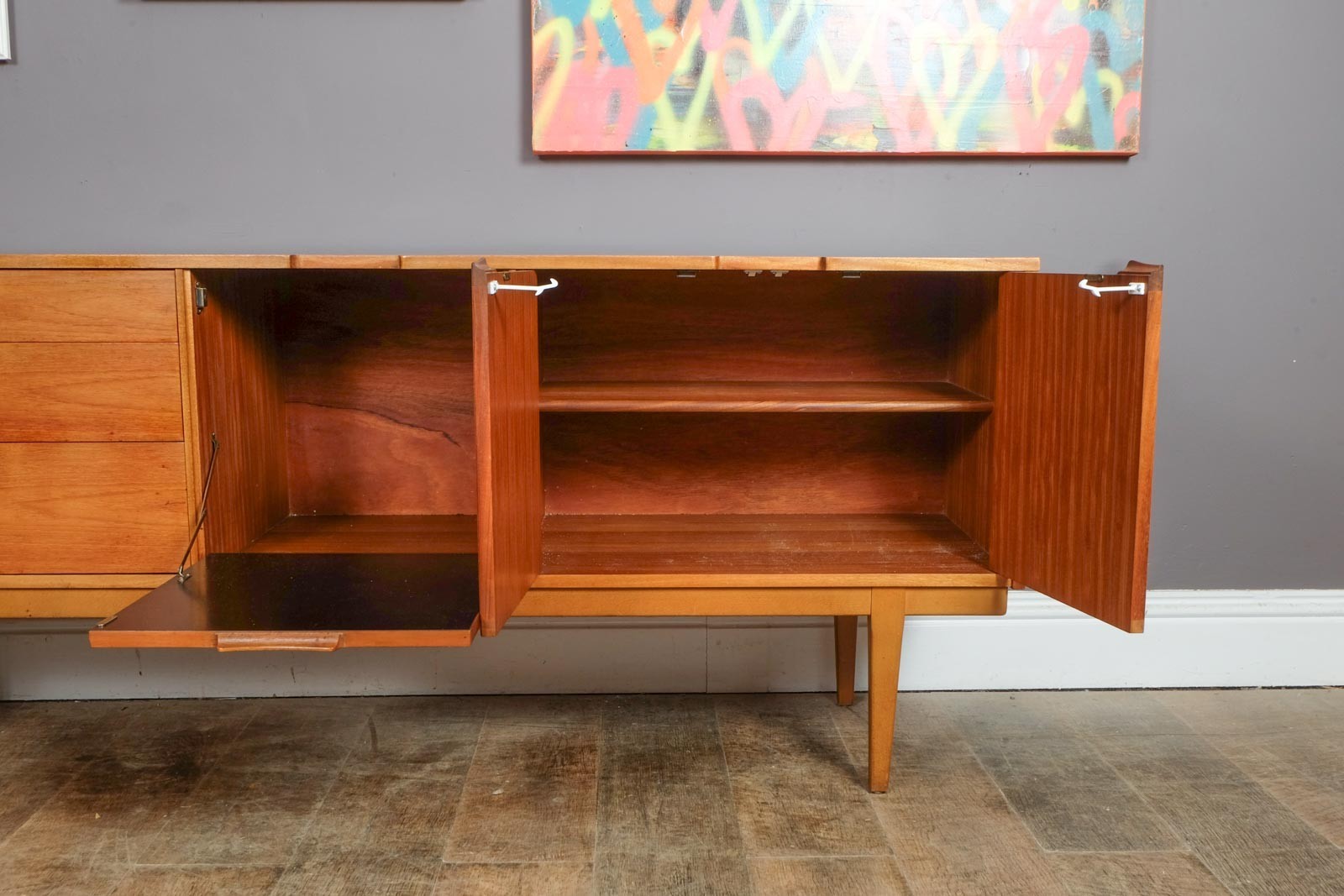 Vintage Retro Mid Century Teak Sideboard by Nathan Furniture