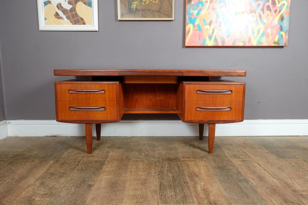 Vintage Teak G Plan Fresco Floating Dressing Table Desk