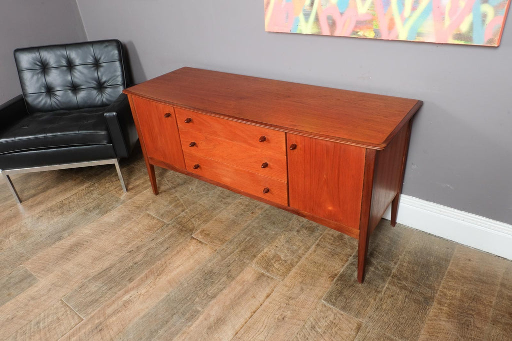 Vintage Retro Mid Century Small Teak Sideboard