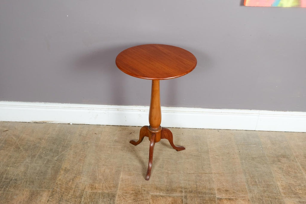 Vintage Retro Antique Mahogany Candlestand Side Table