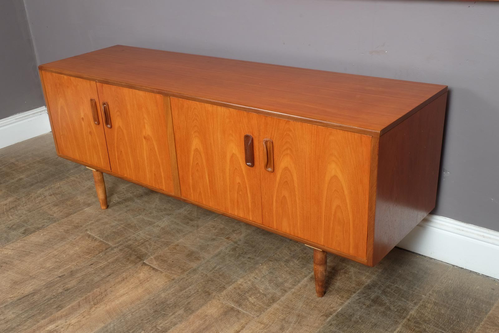 Vintage Retro G Plan Fresco Teak Sideboard Record Storage
