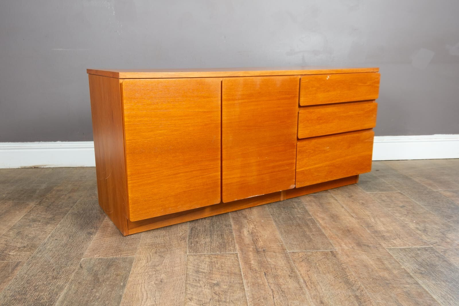 Vintage Retro Teak Beaver and Tapley Base Unit Sideboard