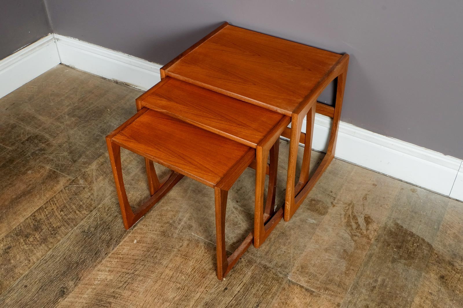 Vintage Retro Teak Nest of Tables by G Plan