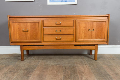 Vintage Retro Mid Century Teak Scandi Sideboard