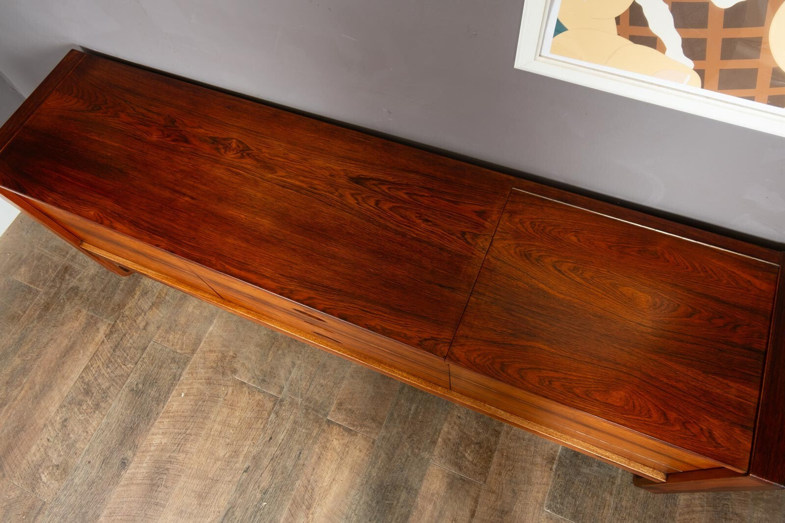 Vintage Retro Uniflex Rosewood Sideboard designed by Gunther Hofstead