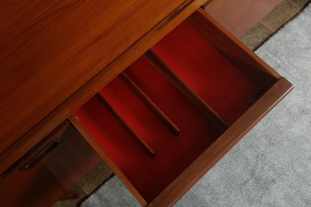 Vintage Retro Large Teak Long John Sideboard by Greaves and Thomas