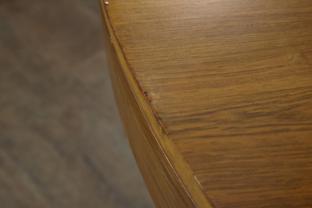 Vintage Rosewood Bridgford Drum Dining Table by Archie Shine
