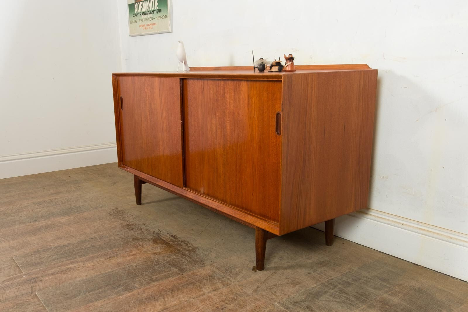 Stunning Vintage Small Teak Sideboard by Arne Vodder for Sibast