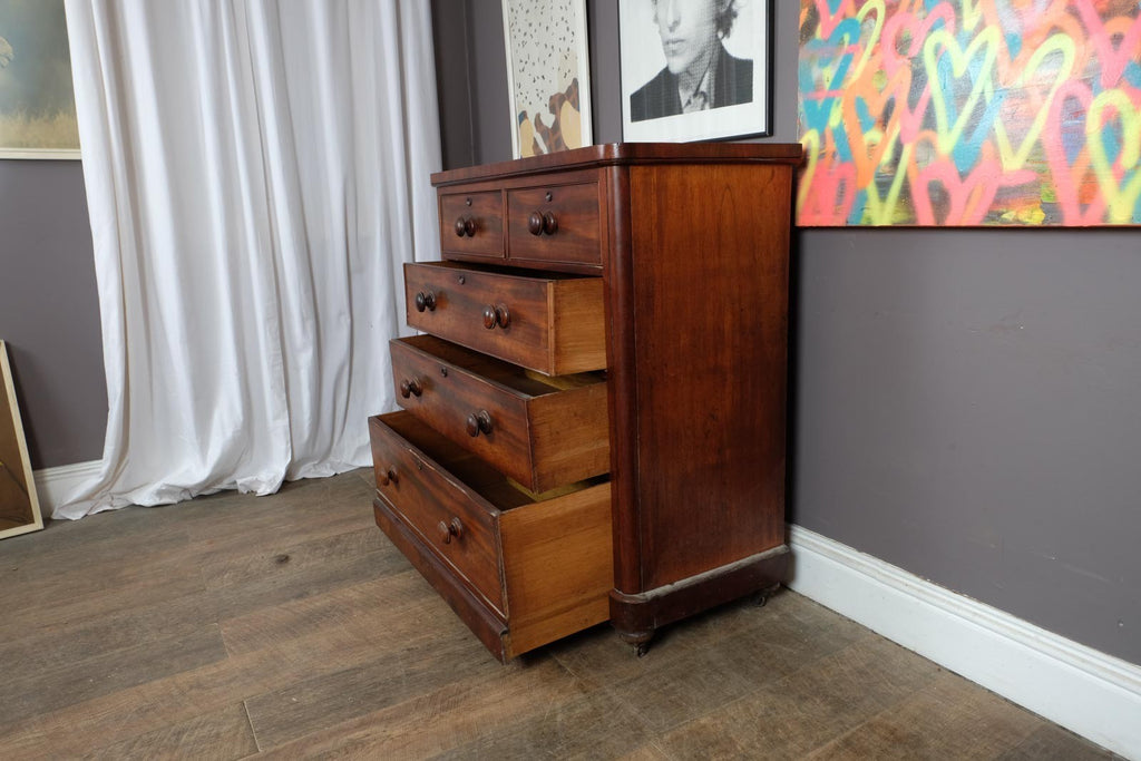 Antique Victorian Mahogany Chest of Drawers