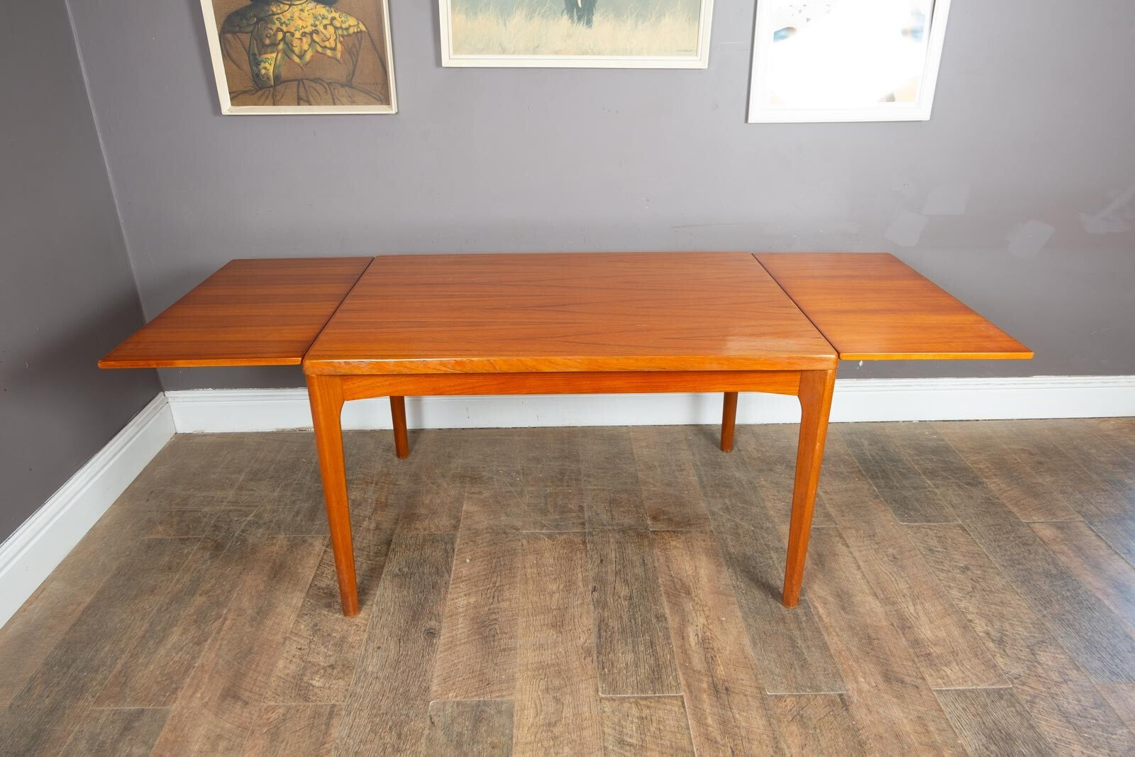 Vintage Danish Teak Dining Tableby Henning Kjærnulf for Vejle Mobelfabrik