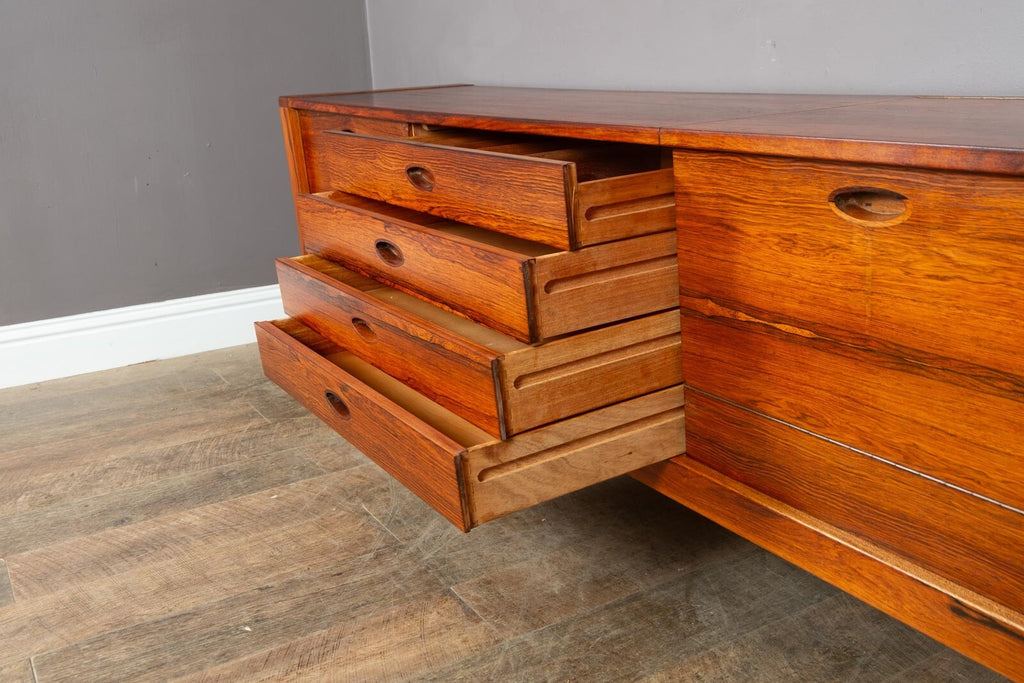 Vintage Retro Uniflex Rosewood Sideboard designed by Gunther Hofstead