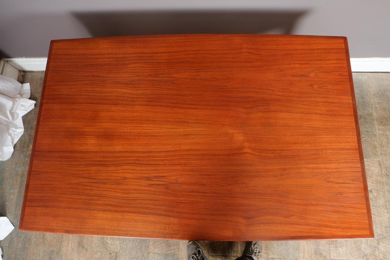 Vintage Danish Extending Teak Dining Table by Grete Jalk for Glostrup
