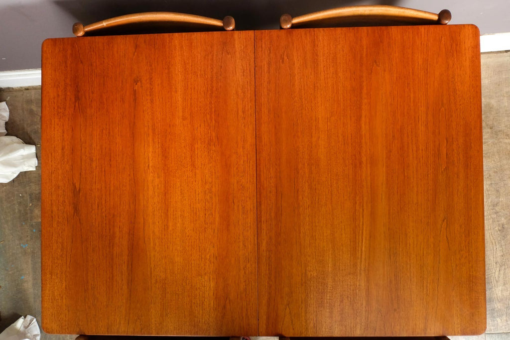 Vintage Retro McIntosh Teak Extending Dining Table and 4 Chairs