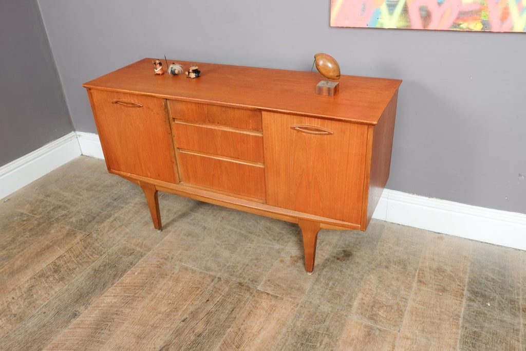 Vintage Retro Mid Century Teak Small Sideboard by Jentique