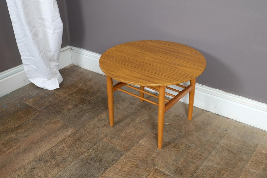 Vintage Retro Small Teak Mid Century Side Table by Formwood