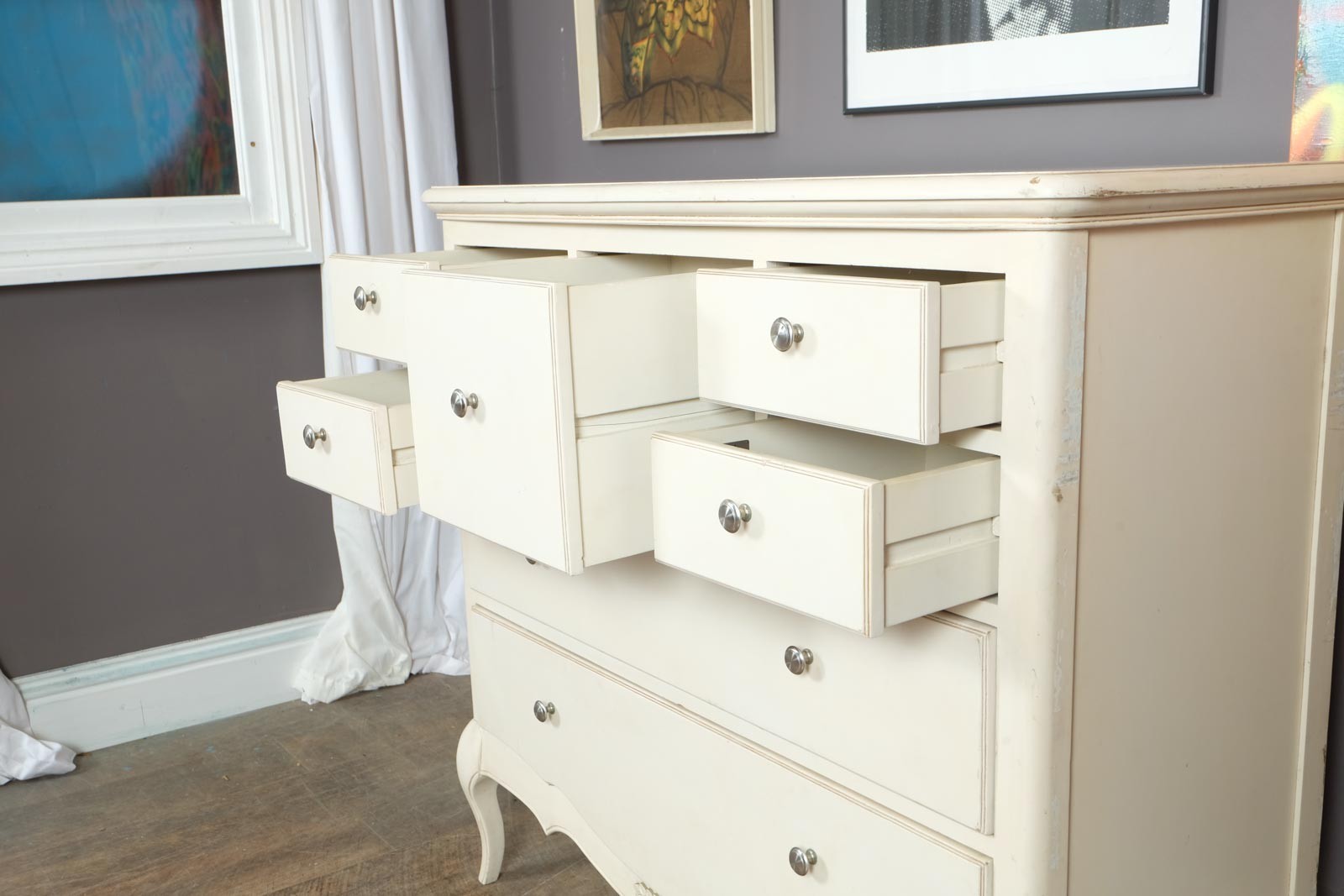 Vintage Retro Antique Style Chest of Drawers by John Lewis