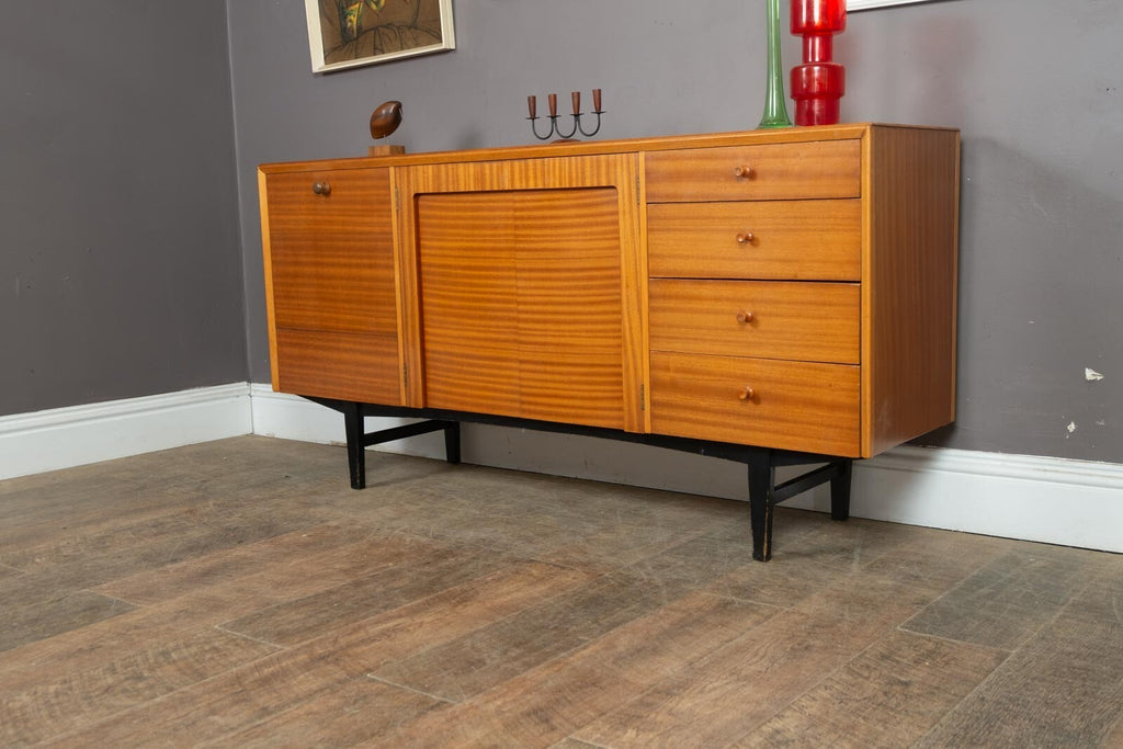 Vintage Mid Century Light Teak Sideboard by C.W.S. Ltd