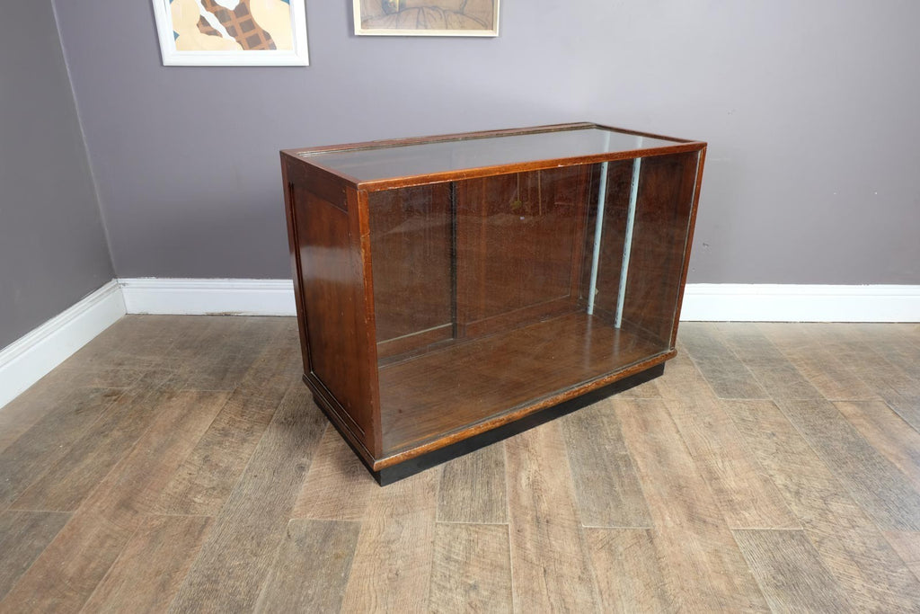 Vintage Antique Edwardian Mahogany Shop Haberdashery Cabinet