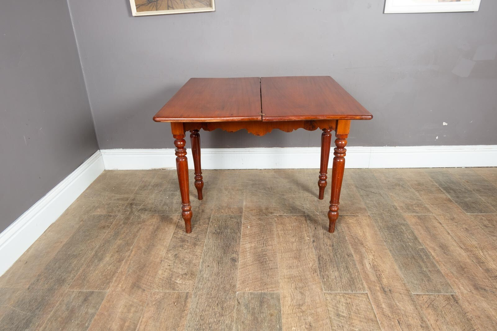 Vintage Retro Anitique Console Flip Top Table