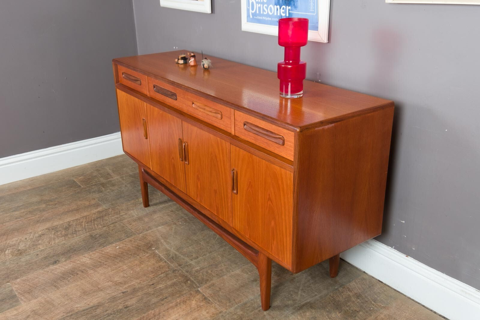 Vintage Retro Small G Plan Fresco Teak Sideboard