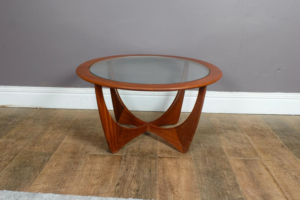 Vintage Retro G Plan Astro Teak and Glass Coffee Table
