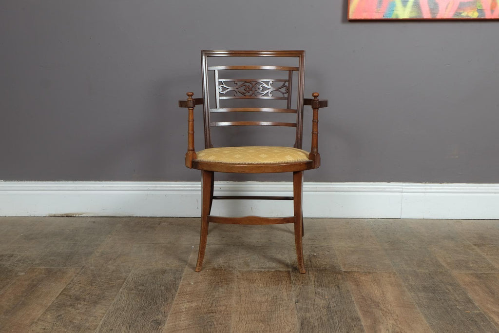 Vintage Retro Jacobean Style Chair