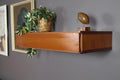 Vintage Retro Floating Teak Drawer by Beaver and Tapley